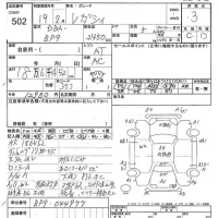 Subaru LEGACY OUTBACK лот № 502 оценка 3  с аукциона в Японии 7
