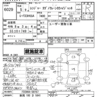 Hino RANGER лот № 6029 оценка R  с аукциона в Японии 7