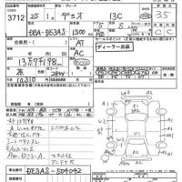 Mazda DEMIO лот № 3712 оценка 3.5  с аукциона в Японии 7