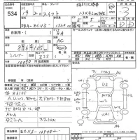 Suzuki SWIFT лот № 534 оценка 3  с аукциона в Японии 7