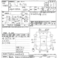 Nissan KIX лот № 1141 оценка 3.5  с аукциона в Японии 7