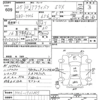Honda ACTY VAN лот № 609 оценка 3  с аукциона в Японии 7