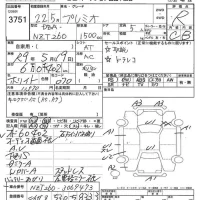 Toyota PREMIO лот № 3751 оценка R  с аукциона в Японии 7