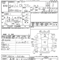 Mitsubishi EK WAGON лот № 610 оценка 3  с аукциона в Японии 7