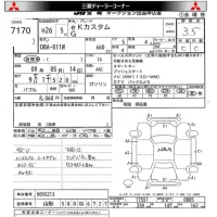 Mitsubishi EK CUSTOM лот № 7170 оценка 3.5  с аукциона в Японии 8