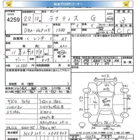 Toyota RACTIS лот № 4259 оценка 3  с аукциона в Японии 5