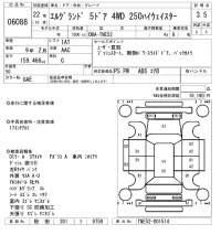 Nissan ELGRAND лот № 6088 оценка 3.5  с аукциона в Японии 5