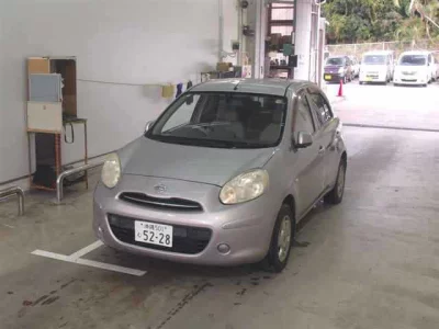 Nissan MARCH  с аукциона в Японии