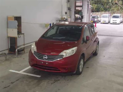Nissan NOTE  с аукциона в Японии