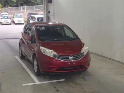 Nissan NOTE  с аукциона в Японии
