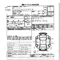 Honda FIT SHUTTLE лот № 1123 оценка 3  с аукциона в Японии 7