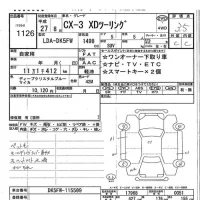 Mazda CX-3 лот № 1126 оценка 3.5  с аукциона в Японии 7