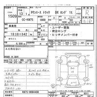 Toyota TOWN ACE TRUCK лот № 1509 оценка R  с аукциона в Японии 7