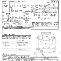 Suzuki JIMNY лот № 303 оценка R  с аукциона в Японии 3