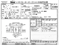 Mitsubishi FUSO FIGHTER лот № 3380 оценка RA  с аукциона в Японии 4