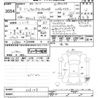 Nissan SERENA лот № 3054 оценка 4  с аукциона в Японии 5