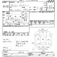 Mazda PREMACY лот № 5172 оценка 3.5  с аукциона в Японии 4
