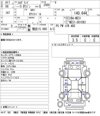 Nissan ELGRAND лот № 8524 оценка 3.5  с аукциона в Японии 5