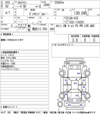 Nissan SKYLINE лот № 8551 оценка 3  с аукциона в Японии 5