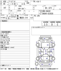 Suzuki EVERY лот № 3037 оценка 3.5  с аукциона в Японии 5