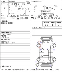 Nissan DAYZ лот № 3089 оценка 3.5  с аукциона в Японии 5