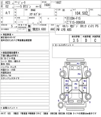 Nissan JUKE лот № 7034 оценка 3.5  с аукциона в Японии 5