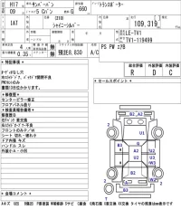 Subaru SAMBAR лот № 3324 оценка R  с аукциона в Японии 5