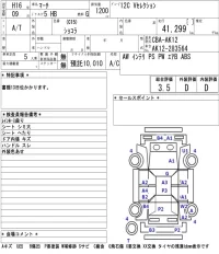 Nissan MARCH лот № 8580 оценка 3.5  с аукциона в Японии 5