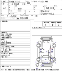 Daihatsu HIJET TRUCK лот № 3331 оценка R  с аукциона в Японии 5