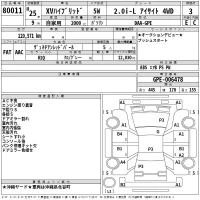 Subaru XV лот № 80011 оценка 3  с аукциона в Японии 2