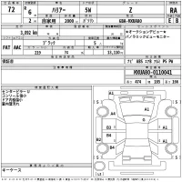 Toyota HARRIER лот № 72 оценка RA  с аукциона в Японии 2