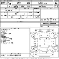Toyota CROWN лот № 80511 оценка RA  с аукциона в Японии 2