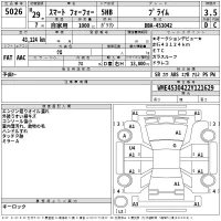 Smart FORFOUR лот № 5026 оценка 3.5  с аукциона в Японии 2