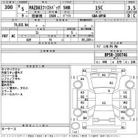 Mazda MAZDA3 лот № 300 оценка 3.5  с аукциона в Японии 2