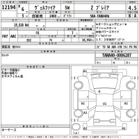 Toyota VELLFIRE лот № 12194 оценка 4.5  с аукциона в Японии 2