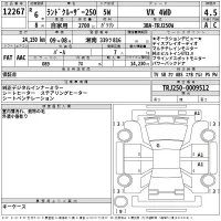 Toyota LAND CRUISER лот № 12267 оценка 4.5  с аукциона в Японии 2