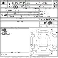 Honda ACCORD лот № 217 оценка 3.5  с аукциона в Японии 2