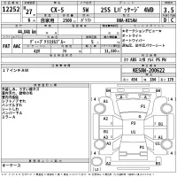 Mazda CX-5 лот № 12252 оценка 3.5  с аукциона в Японии 2