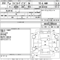 Toyota LAND CRUISER PRADO лот № 232 оценка 3.5  с аукциона в Японии 2