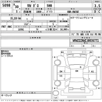 Volkswagen POLO лот № 5098 оценка 3.5  с аукциона в Японии 2