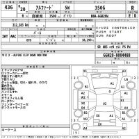 Toyota ALPHARD лот № 436 оценка R  с аукциона в Японии 2