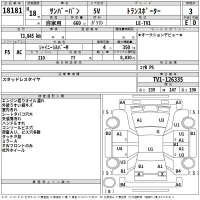Subaru SAMBAR лот № 18181 оценка 3  с аукциона в Японии 2
