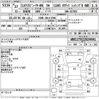 Mercedes-Benz AMG лот № 5116 оценка 3.5  с аукциона в Японии 2