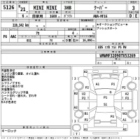 BMW MINI лот № 5126 оценка 3  с аукциона в Японии 2