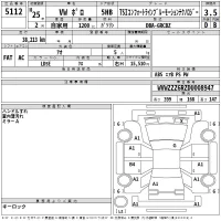 Volkswagen POLO лот № 5112 оценка 3.5  с аукциона в Японии 2
