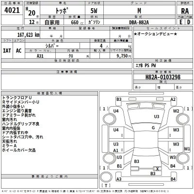 Mitsubishi TOPPO  с аукциона в Японии