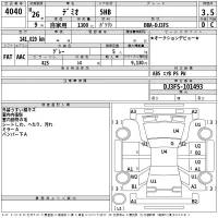 Mazda DEMIO лот № 4040 оценка 3.5  с аукциона в Японии 2