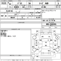 Honda VAMOS лот № 3121 оценка 3  с аукциона в Японии 2