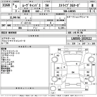 Daihatsu MOVE CANBUS лот № 3168 оценка R  с аукциона в Японии 2