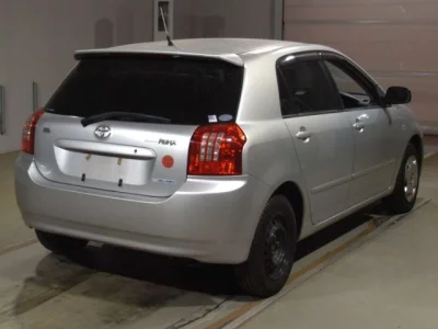 Toyota COROLLA RUNX  с аукциона в Японии